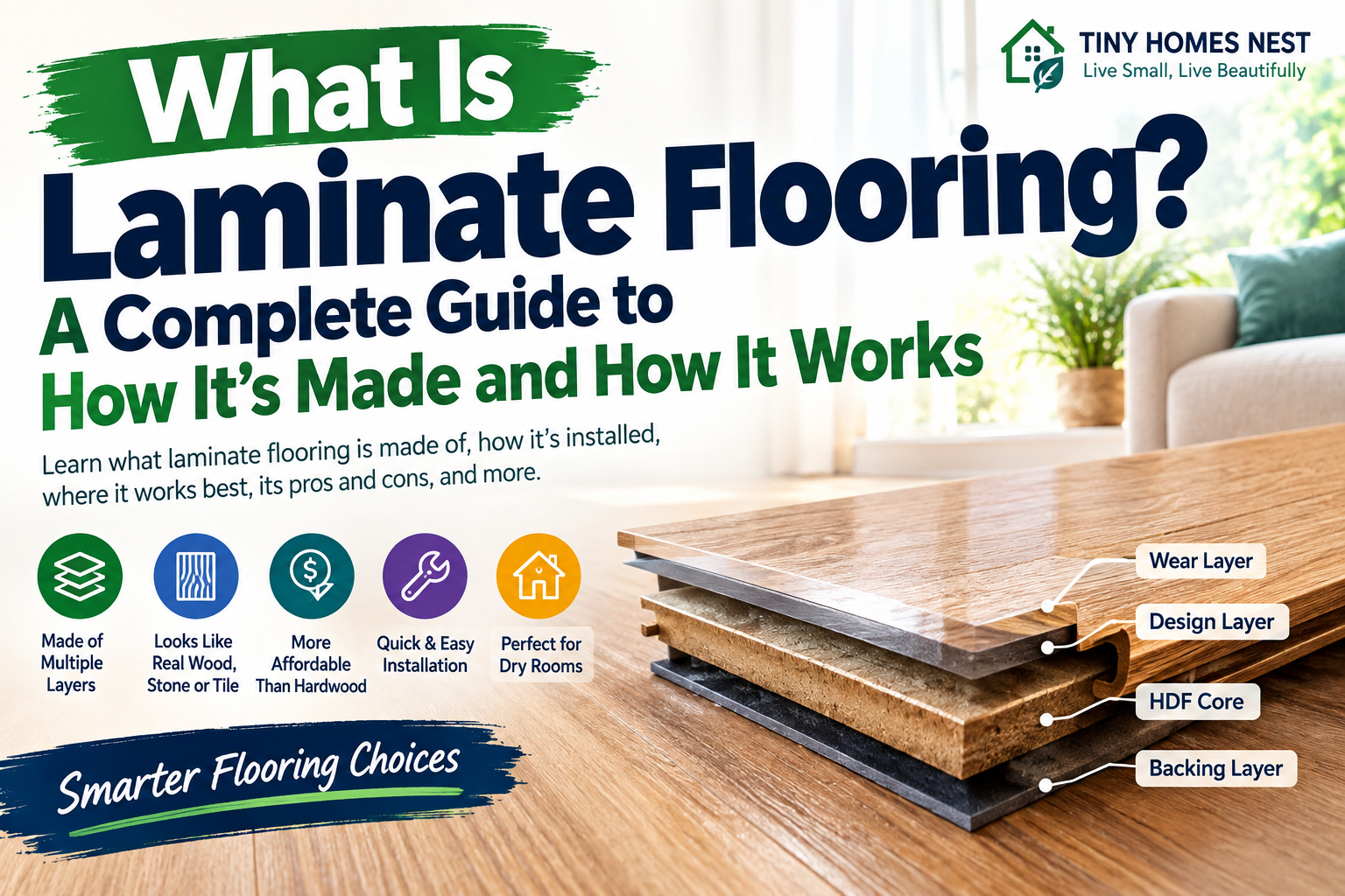 What Is Laminate Flooring? 7 Benefits & Drawbacks to Know