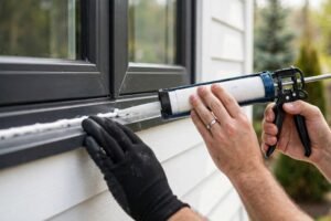 how to reseal windows outside