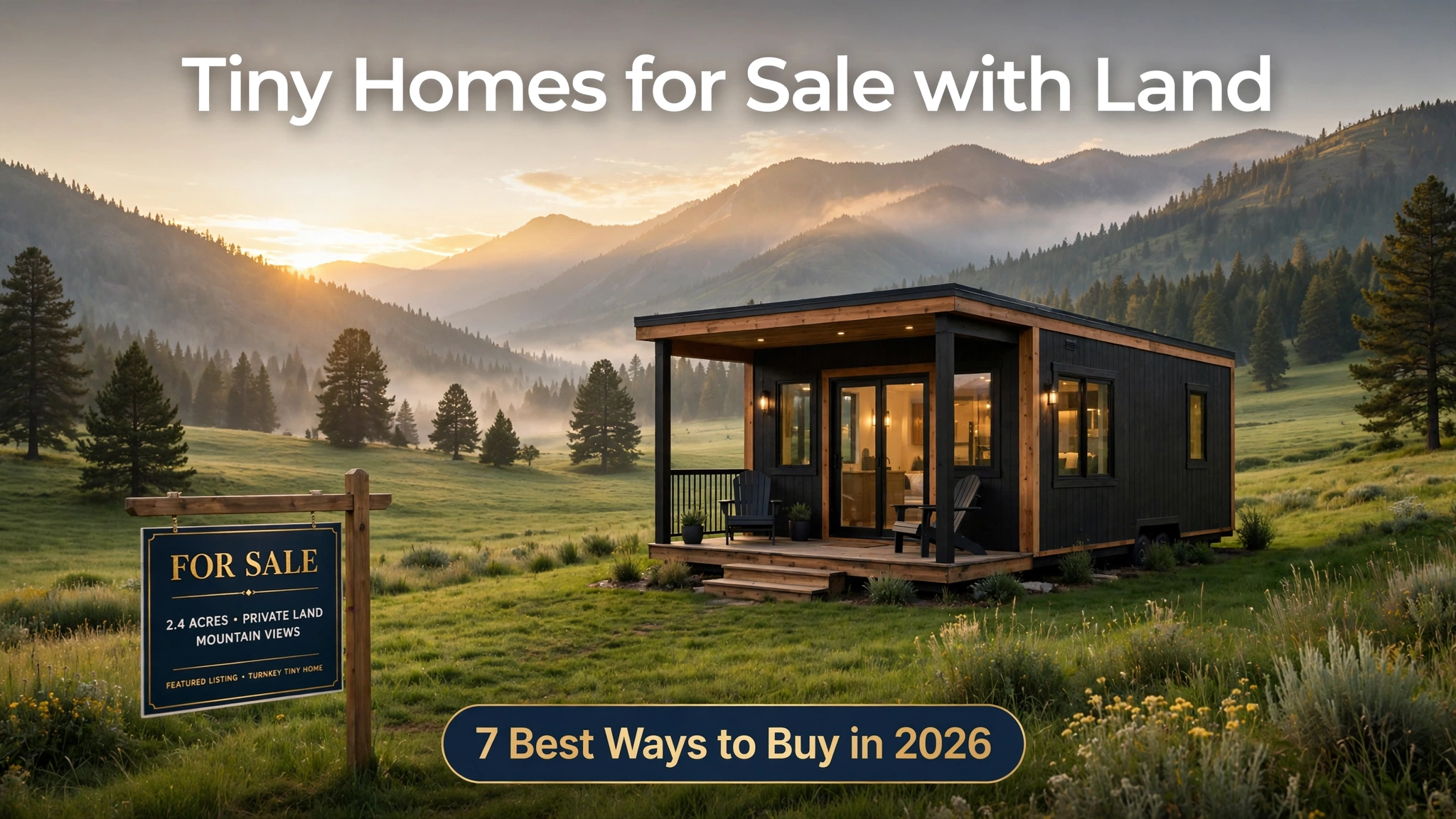 tiny homes for sale with land modern cabin
